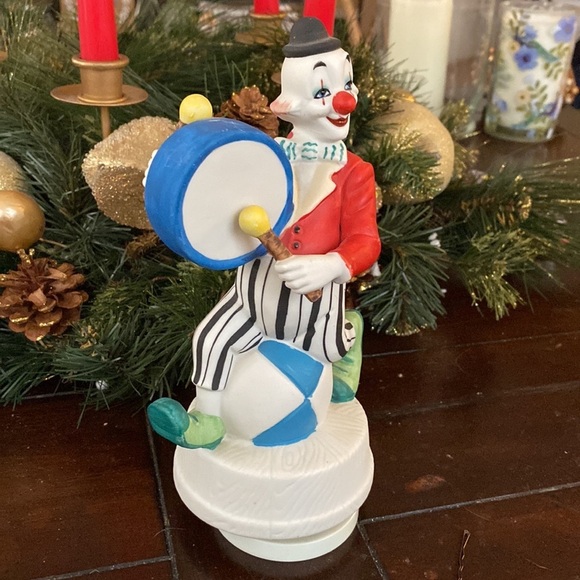Set of 3 kimco wind up music clowns - Picture 4 of 9
